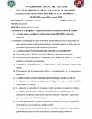 Pedagogia. Planificación Curricular