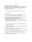 Taller Constitución política universidad sur colombiana