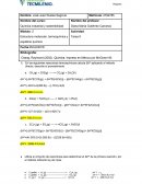 Actividad 9 Química industrial Estructura molecular, termoquímica y equilibrio químico