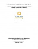 EL HIP HOP, COMO UNA EXPRESIÓN CULTURAL