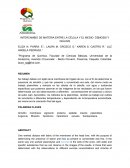 Importancia de la materias , entre las células y el medio