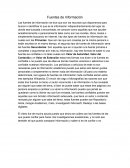 Fuentes de Información