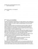 Informe de Voluntariado - Asoc. Pimpollo y sus Amigos