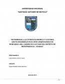 Estudio arqueológico de Marcajirca: Cerámica, arquitectura y actividad económica