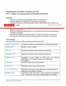Programación de Bases de Datos con SQL