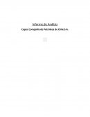 Informe de Análisis Copec Compañía de Petróleos de Chile S.A