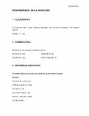 PROPIEDADES DE LA ADICCIÓN