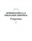 Introducción a la psicología cientifica