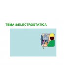 TEMA 8:ELECTROSTATICA