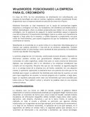 WORDS: POSICIONANDO LA EMPRESA PARA EL CRECIMIENTO