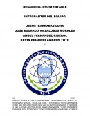 ENSAYO ECENARIOS DEL DESARROLLO SUSTENTABLE