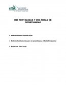 MIS FORTALEZAS Y MIS ÁREAS DE OPORTUNIDAD