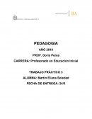 Pedagogia TRABAJO PRÁCTICO 3