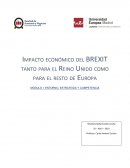 Impacto económico del BREXIT