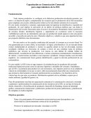 Capacitación en Comunicación Comercial para emprendedores de la ESS