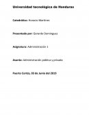 Administración Pública y Privada