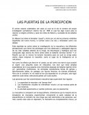 LAS PUERTAS DE LA PERCEPCION