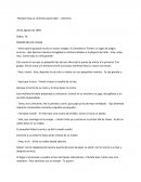 Lectura. PRIMER DÍA DE CLASES