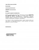 Modelo de presentación empresa de servicio