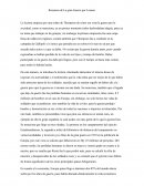 Resumen de La gran guerra autor Lozano