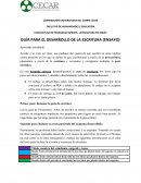 GUÍA PARA EL DESARROLLO DE LA ESCRITURA