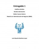 Maestría en Administración de Negocios (MBA)