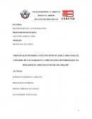 PRINCIPALES METODOS ANTICONCEPTIVOS ADECUADOS PARA EL CONTROL DE NATALIDAD EN LA PREVENCION DE EMBARAZOS NO DESEADOS