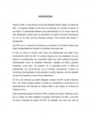 NORMAS INTERNACIONALES CONTABLES