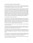 Lo convencional y lo alternativo en la práctica profesional