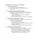 Temario Unidad I: Principales teorías sociales sobre la organización