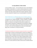 Los ojos abiertos, el alma cerrada