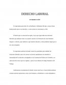 Qué es derecho laboral?
