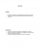 La Investigación de Mercados