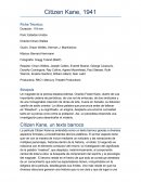 Ciudadano Kane, un texto barroco