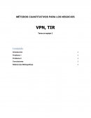 Ejercicio de métodos cuantitativos