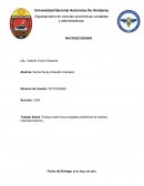 Tecnica de analisis macroeconómico y mi perpectiva a la aplicación de la economia nacional