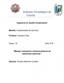 ENSAYO SUSTANCIAS QUIMICAS