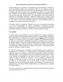 ¿Qué está pasando? ¿Qué harías como jefe de Chanduví?