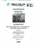 RECONOCIMIENTO Y CONEXIÓN DE MOTORES MONOFASICOS