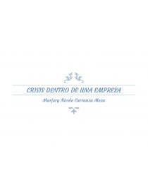 CRISIS DENTRO DE UNA EMPRESA. Página 1