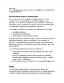 Actividad Empresarial Movimientos corporativos