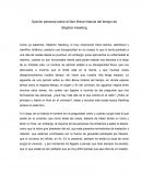 Opinión personal sobre el libro Breve historia del tiempo de Stephen Hawking