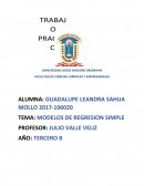 Practica de econometria empresa Pesca Nova S.A.C