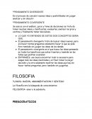 Filosofía. PENSAMIENTO DIVERGENTE