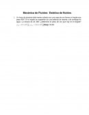 Mecánica de Fluidos: Estática de fluidos