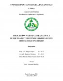 APLICACIÓN WEB DE COMPARATIVA Y BUSQUEDA DE TELEFONOS MOVILES SANTO DOMINGO R.D ENERO 2017