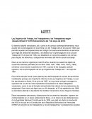Legislacion LOTTT