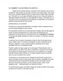 EL HOMBRE Y SU ENTORNO FILOSÓFICO