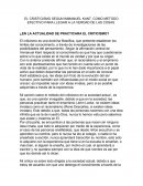 EL CRISTICISMO SEGUN IMMANUEL KANT, COMO METODO EFECTIVO PARA LLEGAR A LA VERDAD DE LAS COSAS