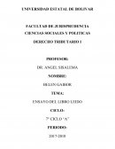 ENSAYO DEL LIBRO LEIDO